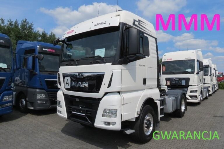 MAN TGX 18.500 PO AKCJI SERWISOWEJ  4×4  HYDRODRIVE HYDRAULIKA  PO KONTRAKCIE SERWIS MAN