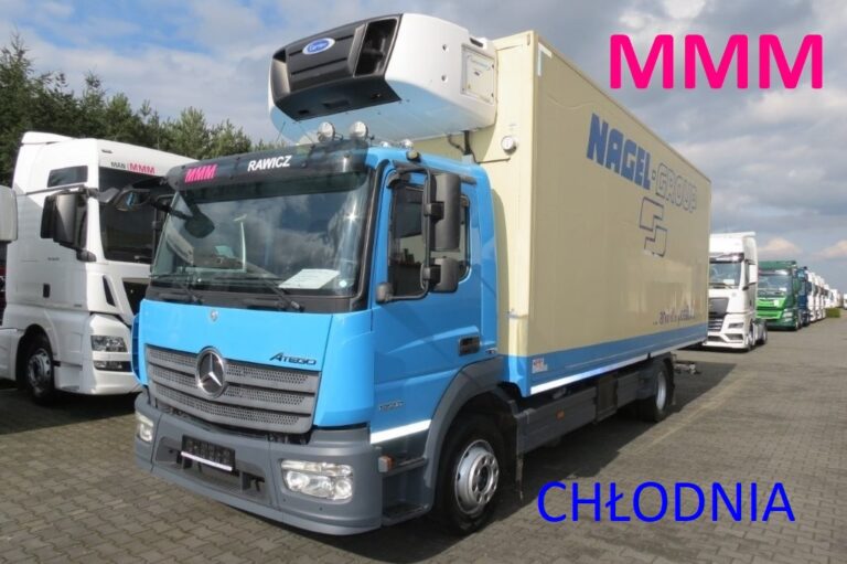 MERCEDES-BENZ ATEGO 1223 CHŁODNIA CARRIER NOWY AGREGAT!!!