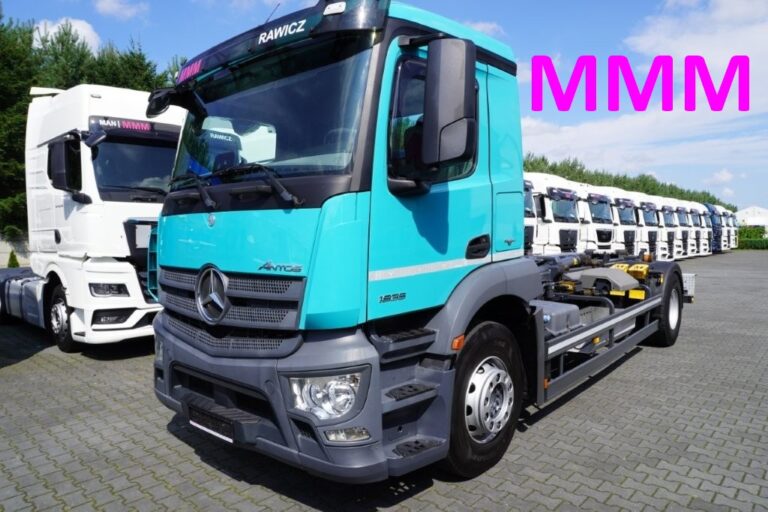 MERCEDES-BENZ ANTOS 18.350 HAKOWIEC MEILLER 20 T PILOT