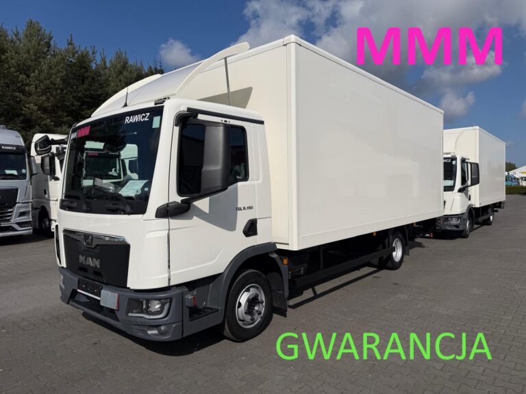 MAN TGL 8.190 JAK NOWY DMC 8800 KG KONTENER WINDAKONTRAKT SERWIS MAN DE