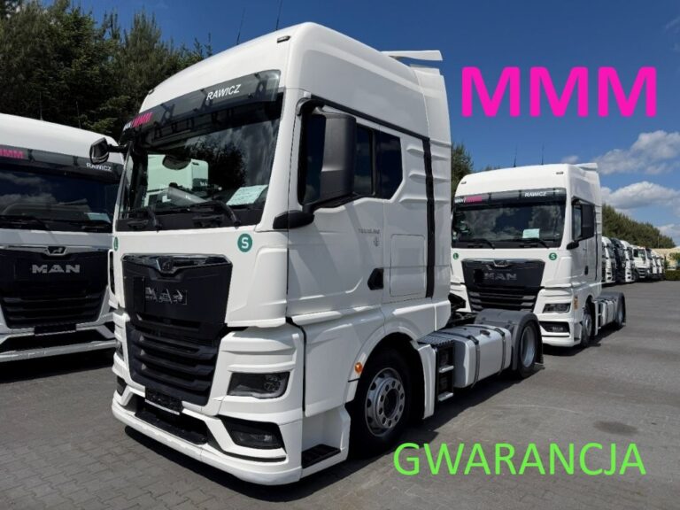 MAN TGX TG3 18.510 MEGA ACC GX REGULOWANE SIODŁO LEDY RETARDER KLIMA POSTOJOWA PO KONTRAKCIE SERWIS MAN DE